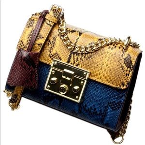 Snake skin bag